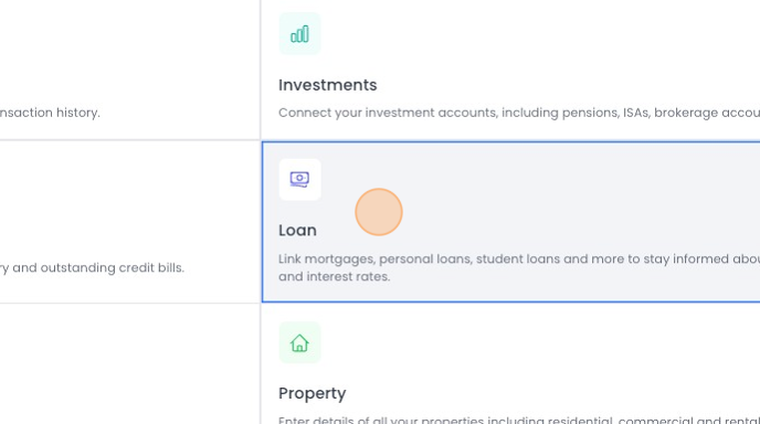 Add Barclays connection to track loan information. - Step 1.png